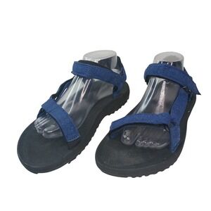 Teva Universal Sandals Navy Blue Black Strappy Hiking Outdoor 6576 Women Size 10